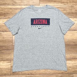 Arizona Wildcats Nike Swoosh UofA Basketball Just Do It Cotton T Shirt Mens XL