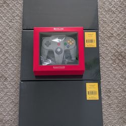 Analogue 3D Nintendo 64 Console (Black, Smoke, Watermelon Fantastic) NSO Wireless Switch Controller