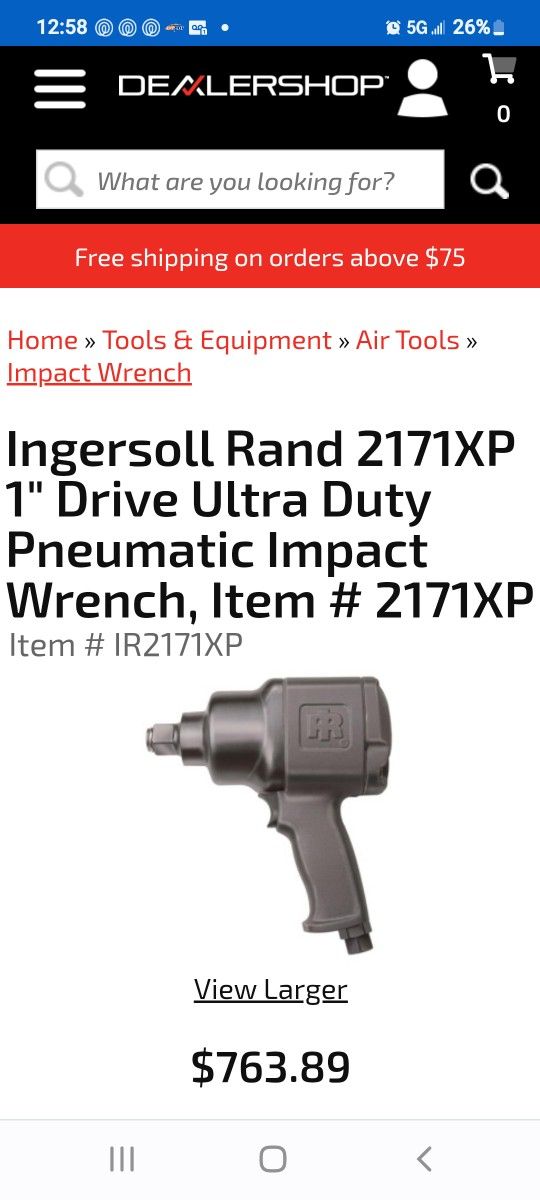 1inch Impact Gun