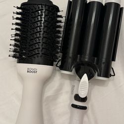 Blowout Brush And Wave Wand Heat Tools
