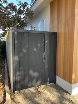 Steel Wood Side Gates 