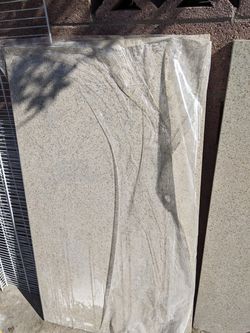 Granite counter and backsplash never used