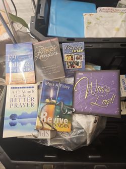 Lot of Christian Prayer and Worship Books