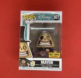 Funko Pop! Disney Mayor Nightmare Before Christmas #807 Hot Topic Exclusive