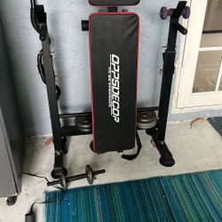Oppsdecop Weight Bench Set