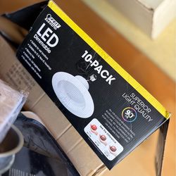 Feit Electric LED Dimmable Recessed Round White Ceiling Light 4 lights