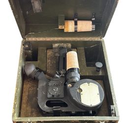 WWII  Mark 4 Air Navigation Octant in Original Case