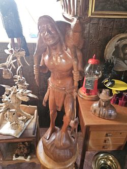 Native American Wood Carving