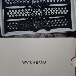 Adorve Compatible with Apple Watch Bands Breathable Air Holes Silicone 
