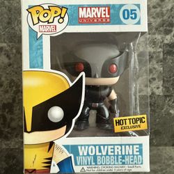 Funko Pop Marvel #05 Wolverine X-Force Hot Topic Exclusive 