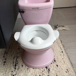Toddler Toilet Girl