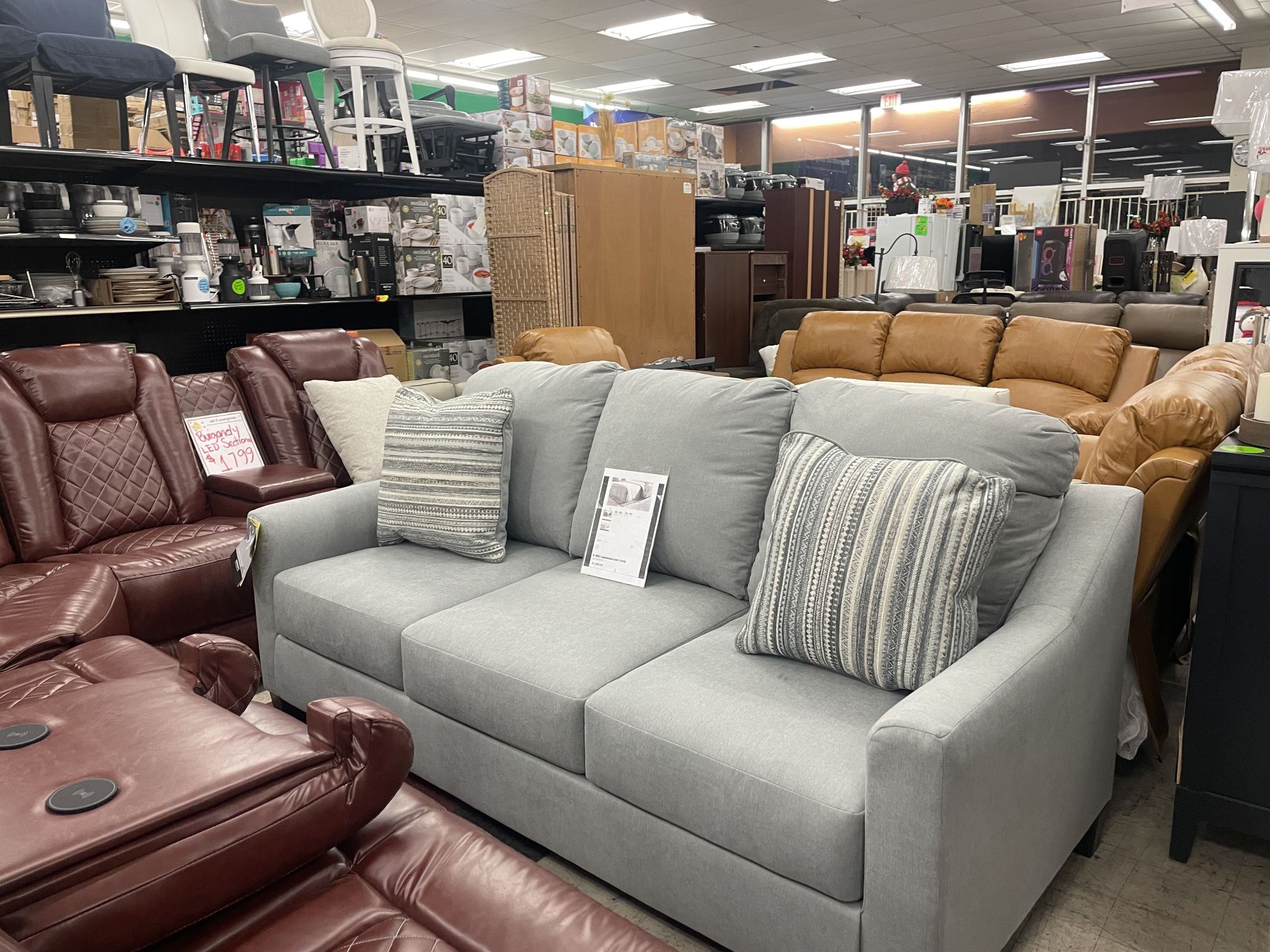 Ashley Gray Sleeper sofa