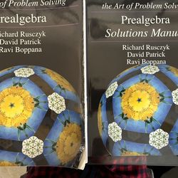 The Art Of Problem Solving Pre Algebra