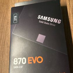 Samsung 870 EVO 2TB SATA 2.5" SSD - Brand New