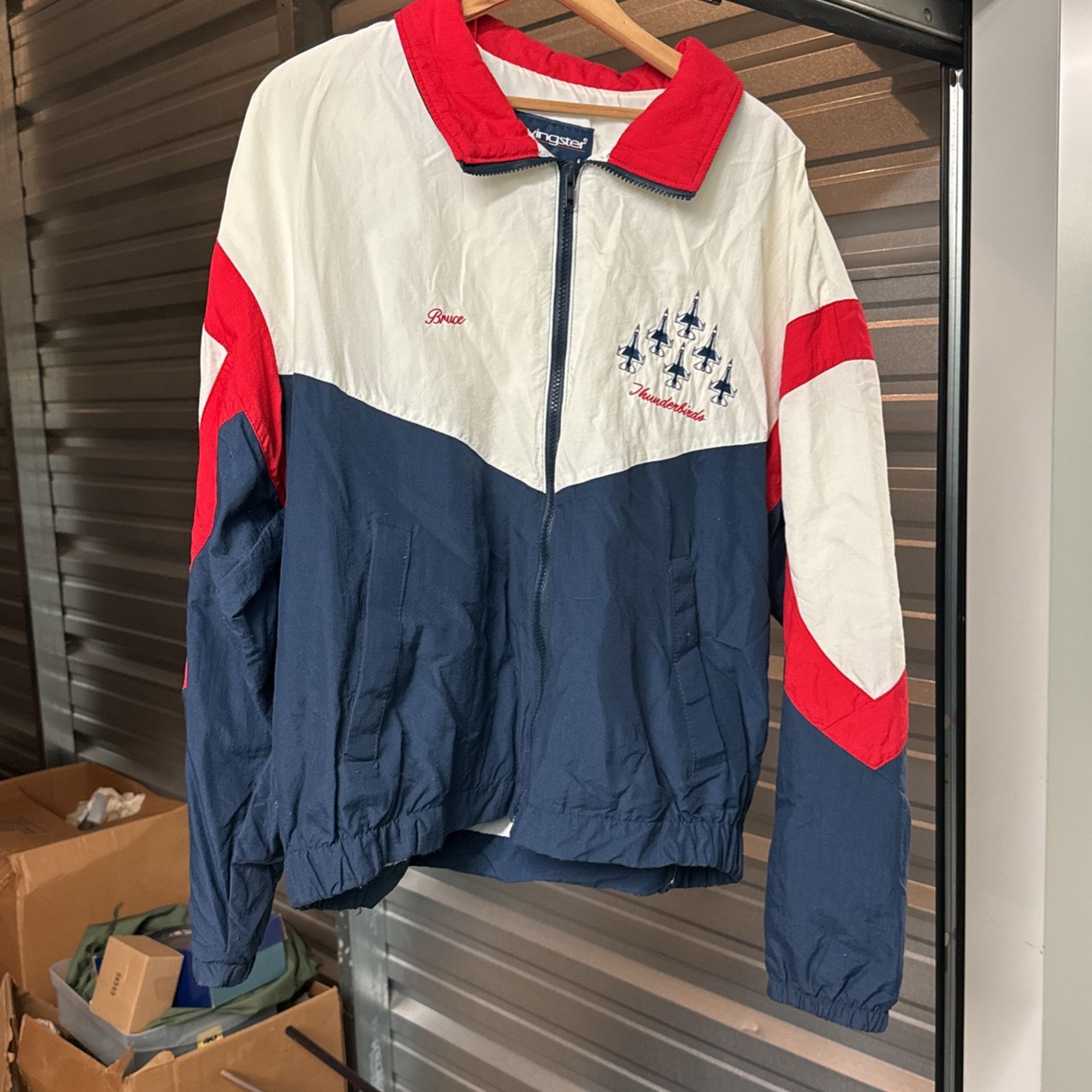 Thunderbirds Wind Breaker Jacket