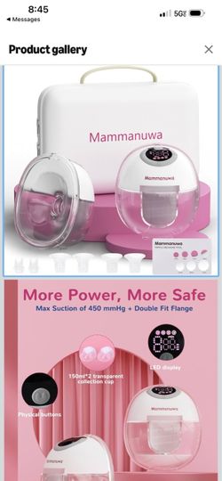 Electric breast pump