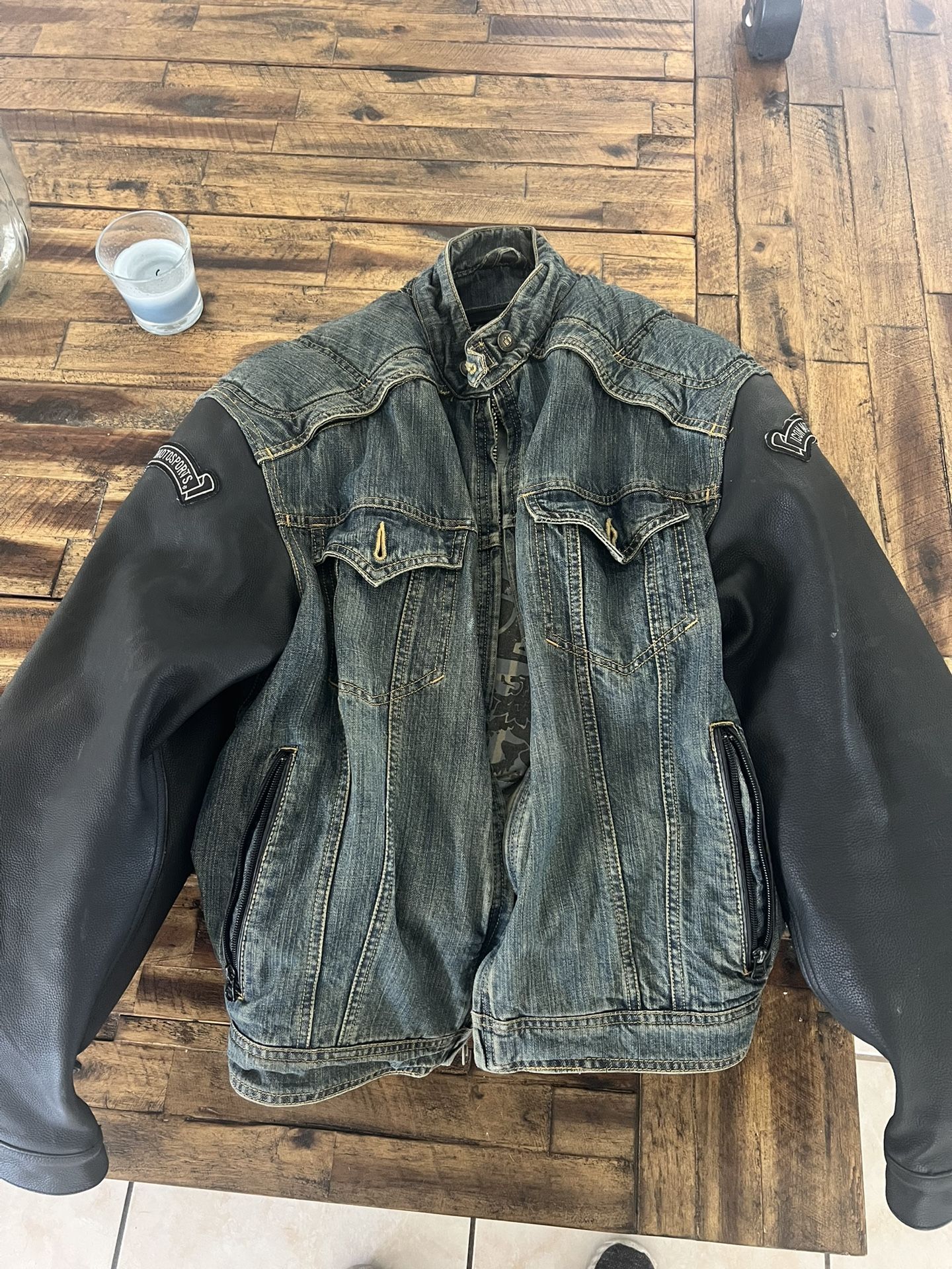 Icon Jean/ Leather Jacket