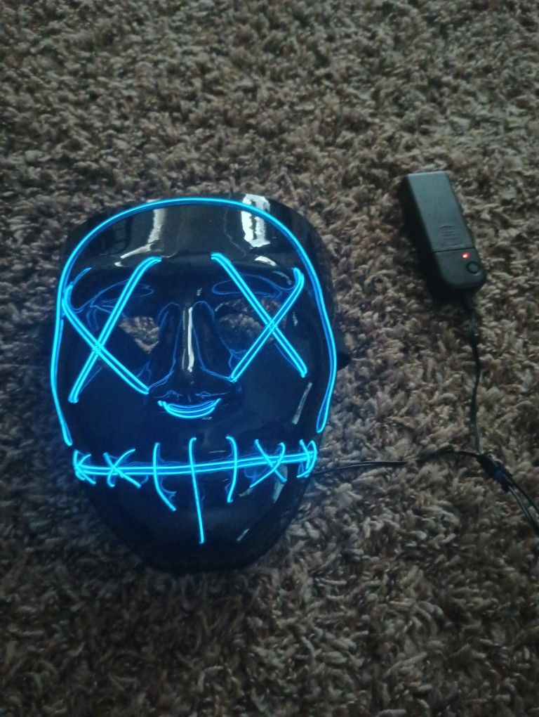 PURGE NEON LIGHT UP MASK