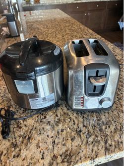 Rice warmer and toaster