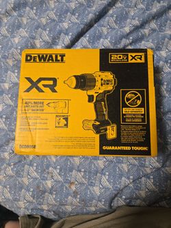 New Dewalt 20v Brushless XR 1/2 in. Hammer Drill