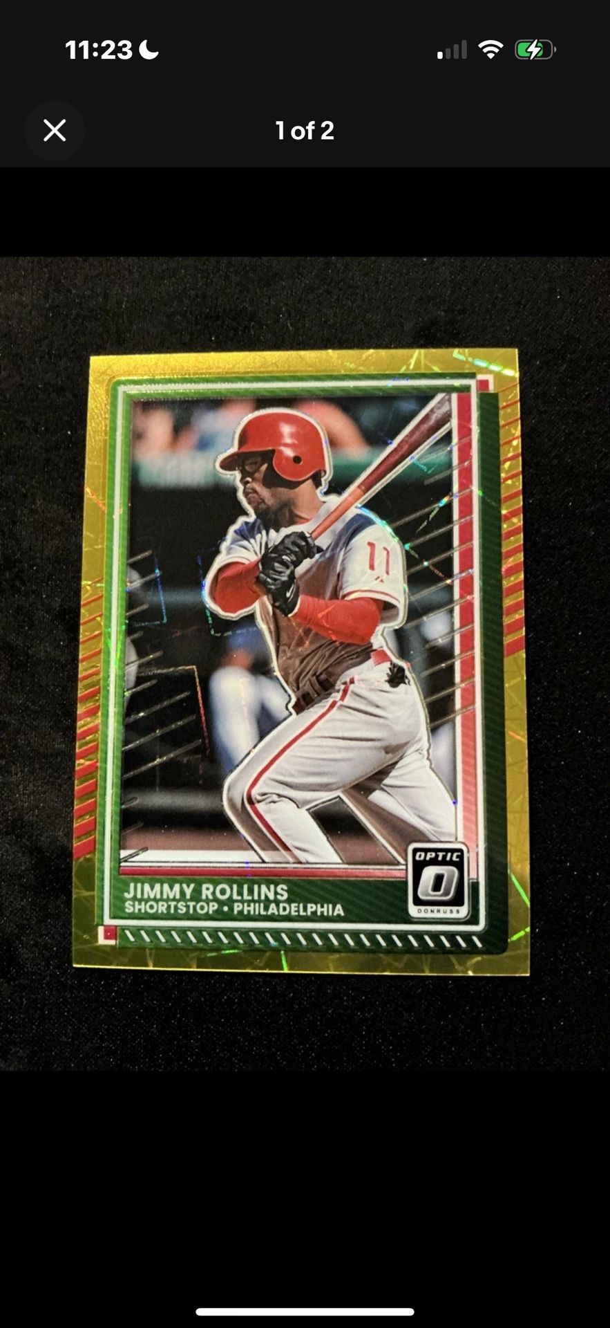 Jimmy Rollins [Gold Vinyl Optic] #83  9/10