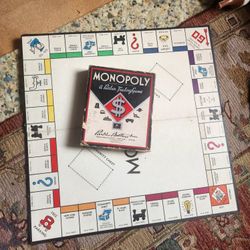 1930s Original Monopoly Game