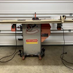 Craftsman 10" Table Saw with Built-in Router Table