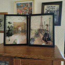 2-  PICS (. PARIS.).    $10 For Both   PICK ⛏️ UP ONLY