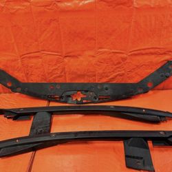 09-14 ACURA TSX - FENDER TRIM SET - LEFT RIGHT RADIATOR SUPPORT PLASTICS OEM 321