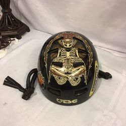 Vintage TONY HAWK Authentic, Skateboard Skate Helmet    L / XL. Skull 