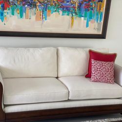 Beautiful White Sofa Set  Or Individual