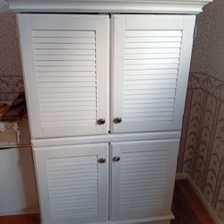 Hideaway Desk Cabinet Style, Computer Armoire, Student  Workstation $250 OBO