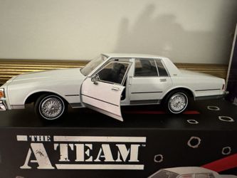 Chevrolet Caprice Classic A-Team - Greenlight 1/18 - Blanche - Neuve
