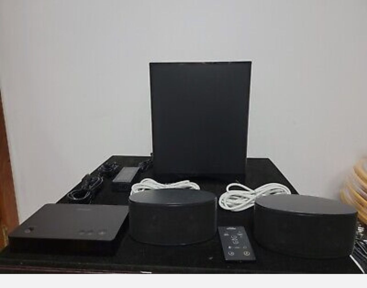 Onkyo LS3100 2.1 Channel Home Speaker System W/Wireless Sub & Bluetooth & Remote