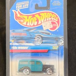 Hot Wheels 🔥 🛞 40s Woody  #217, Protective Display Case Included 