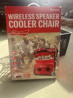 Budweiser Cooler Chair