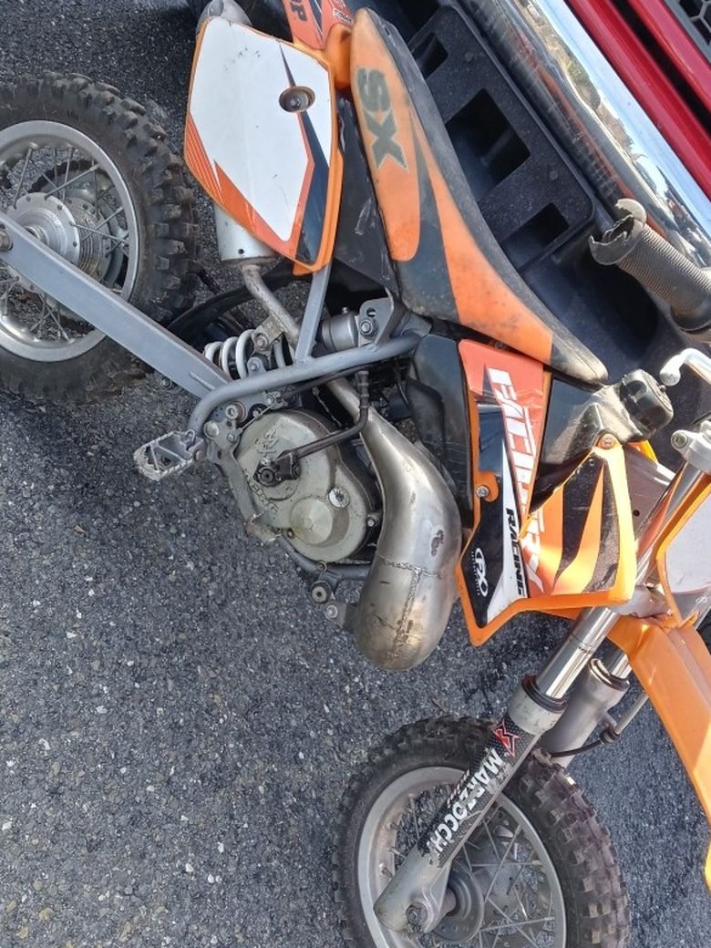 Klx 125 And Ktm 50 Sx 