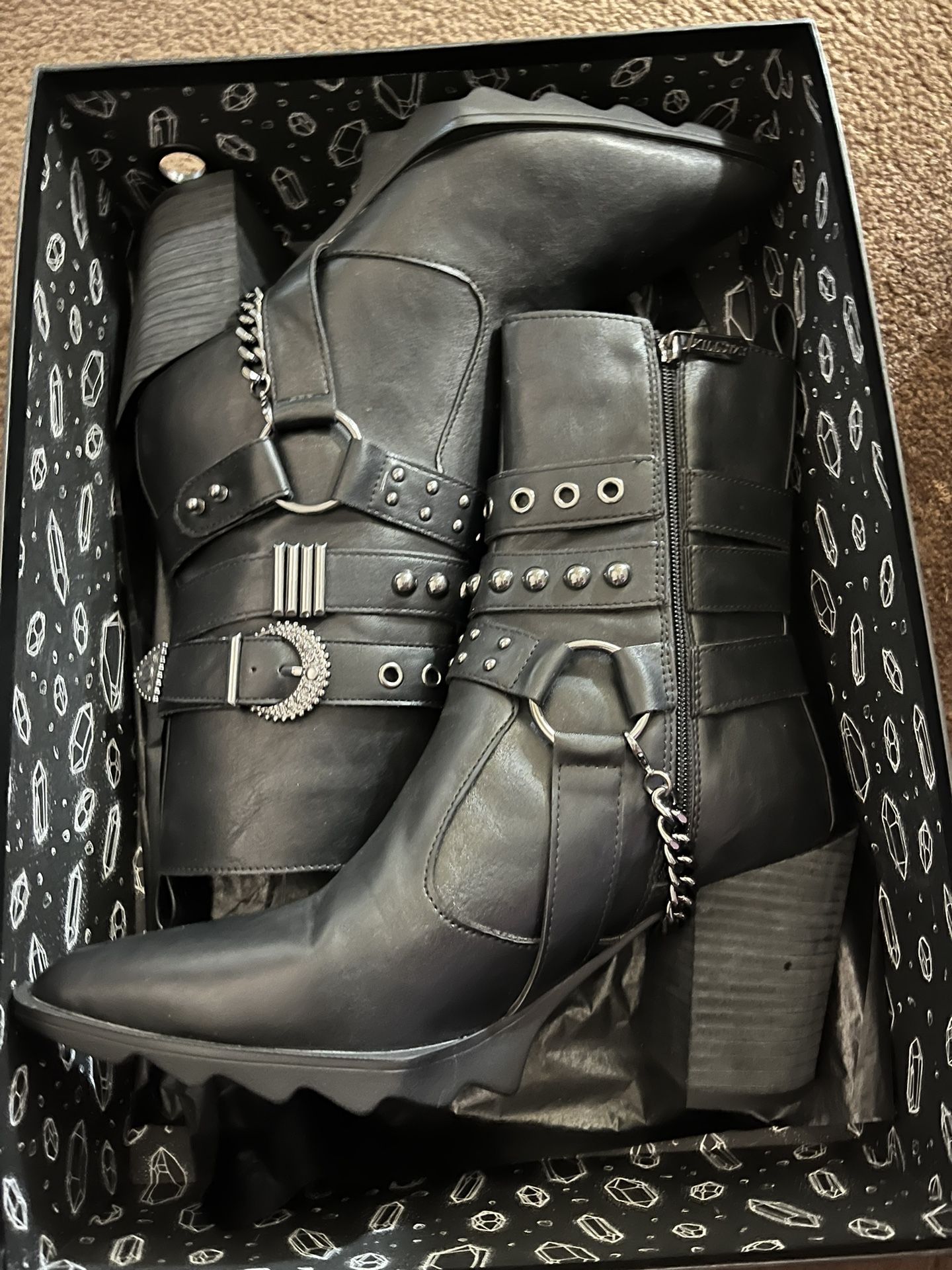 Brand New KILLSTAR Occult Luxury Boots