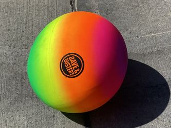 Plastic Bouncy Colorful Ball