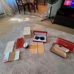 Vintage Cartier Sunglasses Mid 1990S Mint Condition Full Package 100% Authentic