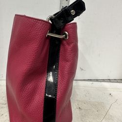 Prune Dark Red Leather, , CB /Sh Bag,Made in Argentina #D7