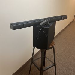 Energy By Klipsch Power Bar Elite Soundbar Wireless 10 inch Subwoofer B Stock