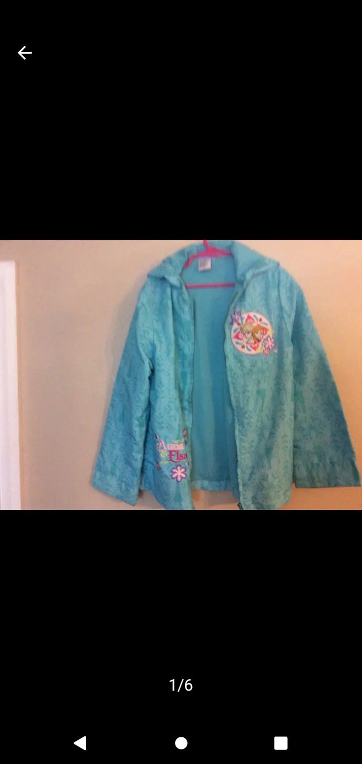 Disney Anna And Elsa Frozen Jacket ....... CHECK OUT MY PAGE FOR MORE ITEMS