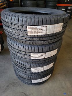 275 55 20 NEW BRIDGESTON DUELER ALENZA TIRES SILVERADO SUBURBAN AVALANCHE TAHOE SIERRA DENALI YUKON F150 RAM TITAN TUNDRA