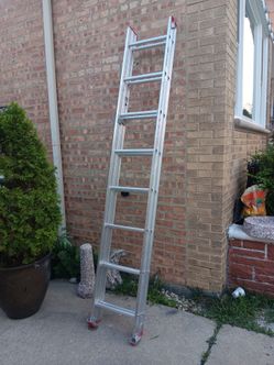 16 ft New Aluminum Extension Ladder