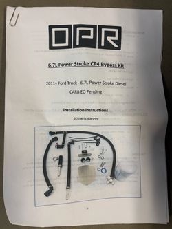 6.7 Power Stroke CP4 Bypass Kit