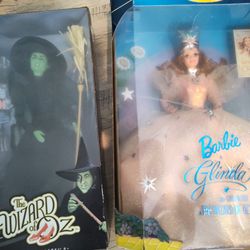 1995 Glenda The Good Witch Barbie, 2012 Pink Label Wicked Witch