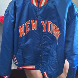 All Blue White Orange NBA Jacket