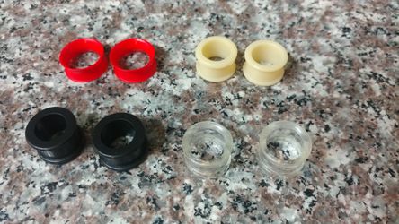 Gauges- tunnels- Size: 5/8 in.