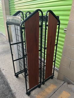 Commercial Wine Display Racks – Heavy Duty – 2 Available